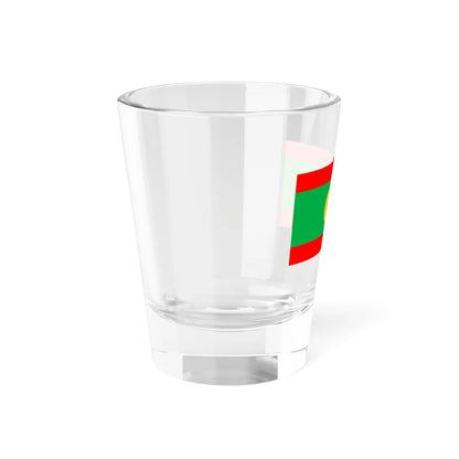 Flag of the Barisan Revolusi Nasional Uram (Thailand) Shot Glass 1.5oz - Go Mug Yourself