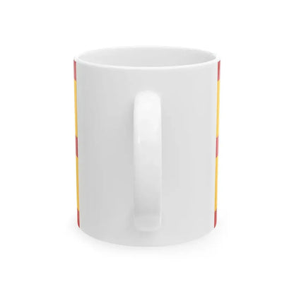 Flag of the Basi Revolt First Variant (Philippines) White Coffee Mug - Go Mug Yourself