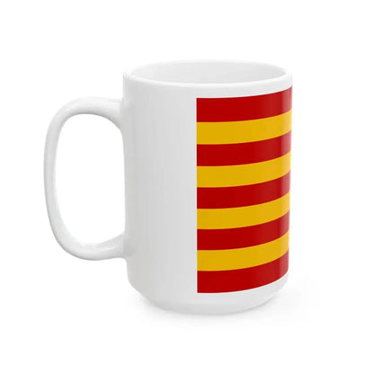 Flag of the Basi Revolt (Philippines) White Coffee Mug - Go Mug Yourself