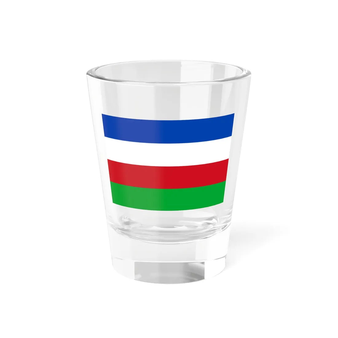 Flag of the Basotho National Party (Lesotho) Shot Glass 1.5oz 1.5oz - Go Mug Yourself