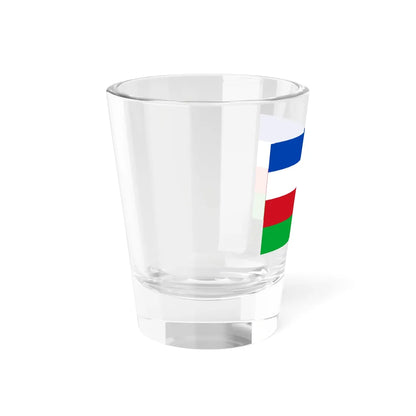 Flag of the Basotho National Party (Lesotho) Shot Glass 1.5oz - Go Mug Yourself