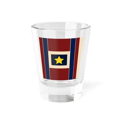 Flag of the Batetela rebels (Congo) Shot Glass 1.5oz 1.5oz - Go Mug Yourself