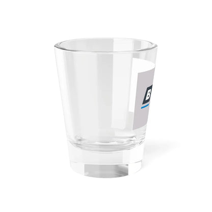 Flag of the BBC 1988-1997 (United Kingdom) Shot Glass 1.5oz - Go Mug Yourself