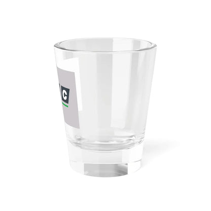 Flag of the BBC 1988-1997 (United Kingdom) Shot Glass 1.5oz - Go Mug Yourself