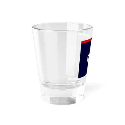 Flag of the BBC (United Kingdom) Shot Glass 1.5oz - Go Mug Yourself