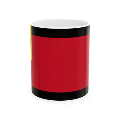 Flag of the Begawan Mudim (Brunei) White Coffee Mug 11oz - Go Mug Yourself