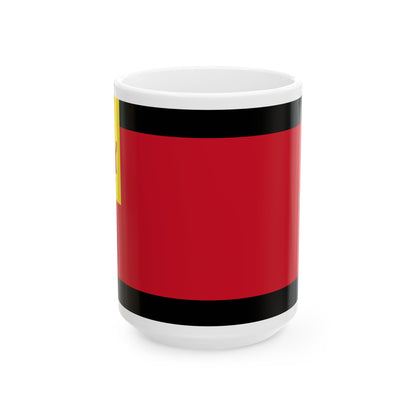 Flag of the Begawan Mudim (Brunei) White Coffee Mug-15oz-Go Mug Yourself