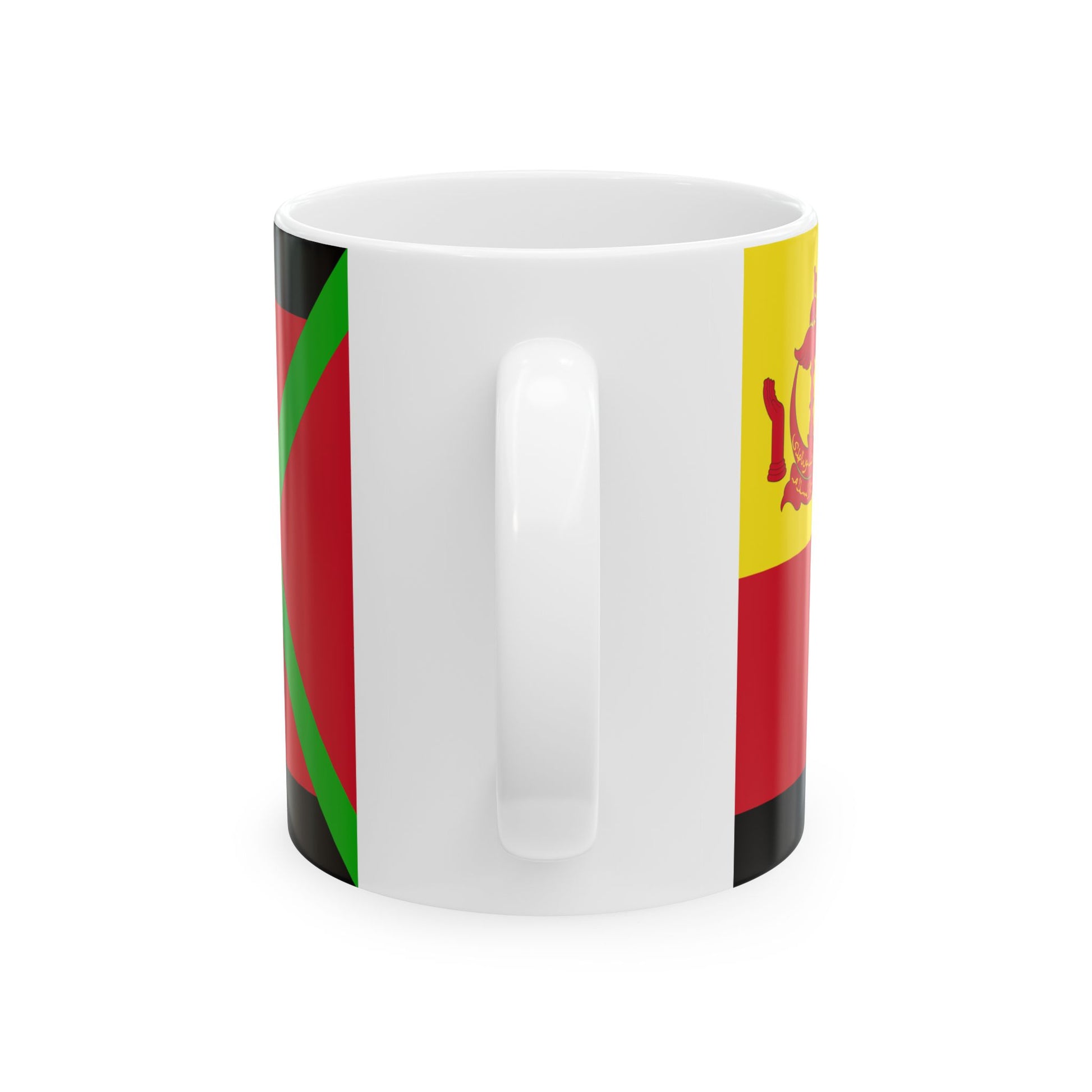 Flag of the Begawan Mudim (Brunei) White Coffee Mug-Go Mug Yourself