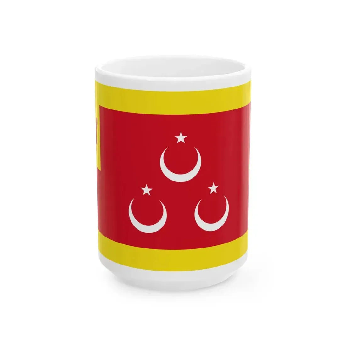 Flag of the Begawan Pehin Datu Imam (Brunei) White Coffee Mug 15oz - Go Mug Yourself