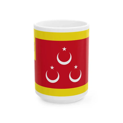 Flag of the Begawan Pehin Datu Imam (Brunei) White Coffee Mug 15oz - Go Mug Yourself