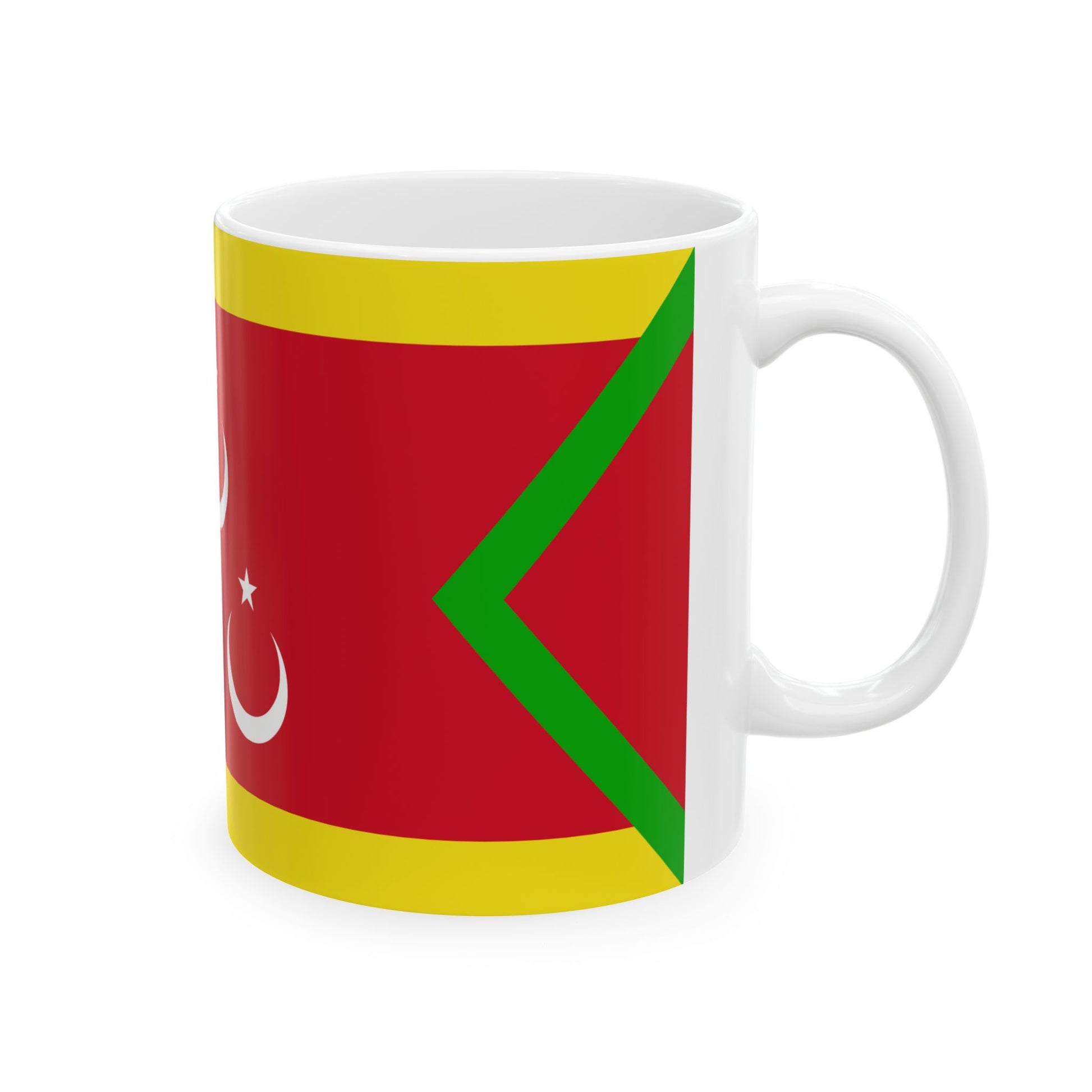 Flag of the Begawan Pehin Datu Imam (Brunei) White Coffee Mug-Go Mug Yourself