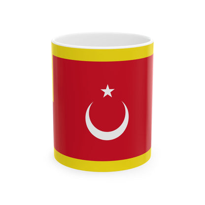 Flag of the Begawan Pehin Tuan Imam (Brunei) White Coffee Mug-11oz-Go Mug Yourself