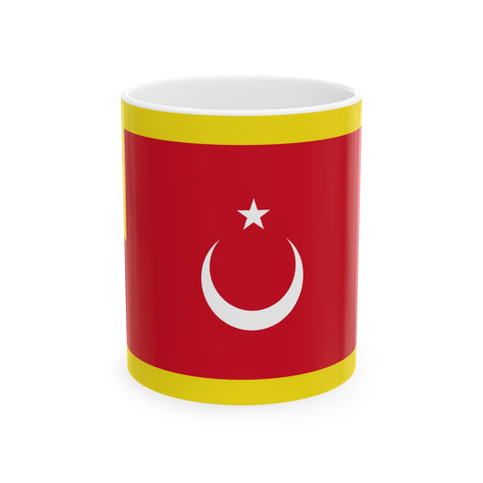Flag of the Begawan Pehin Tuan Imam (Brunei) White Coffee Mug-11oz-Go Mug Yourself