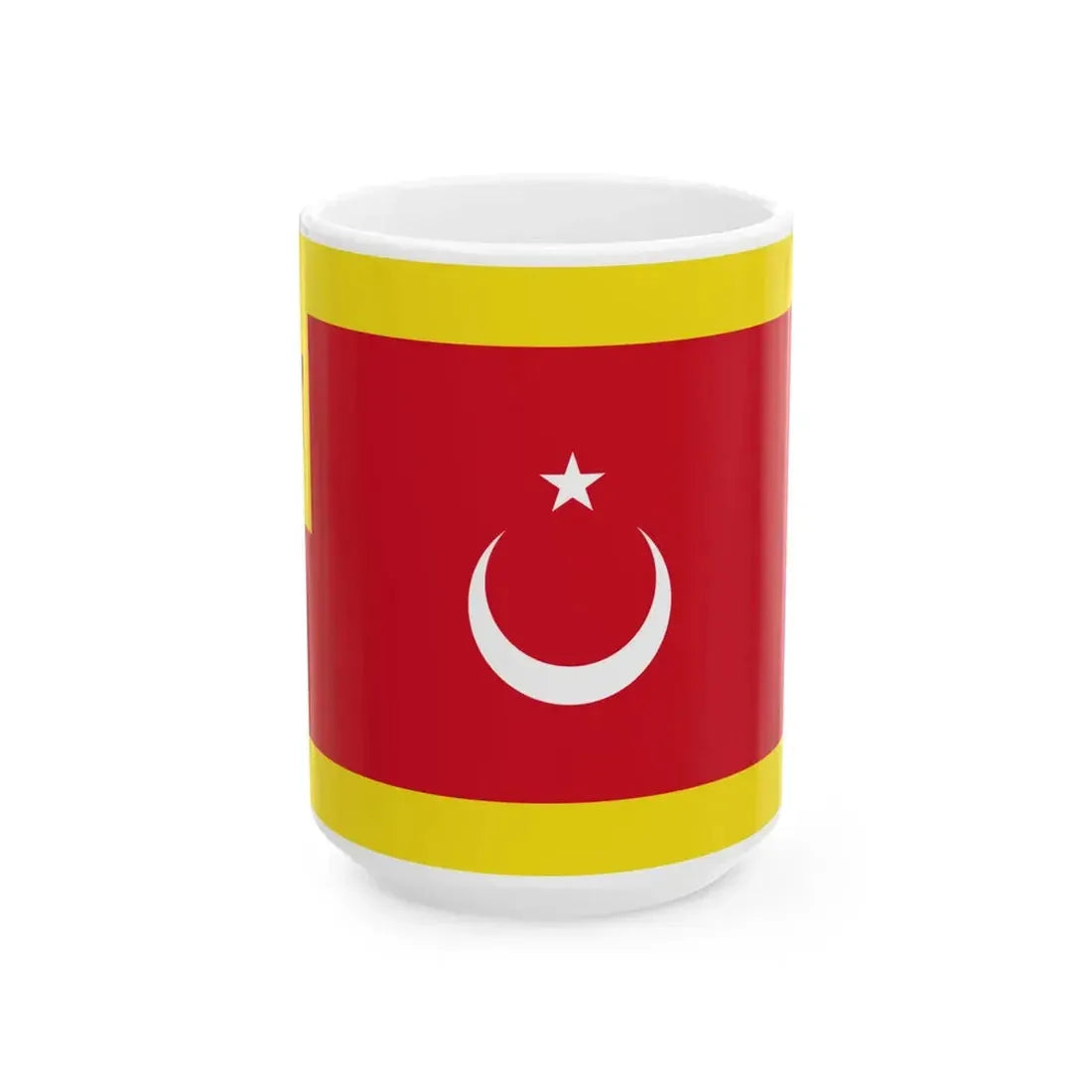 Flag of the Begawan Pehin Tuan Imam (Brunei) White Coffee Mug 15oz - Go Mug Yourself