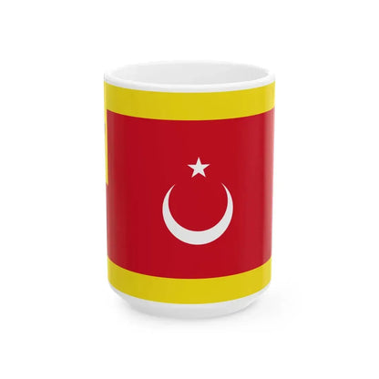 Flag of the Begawan Pehin Tuan Imam (Brunei) White Coffee Mug 15oz - Go Mug Yourself