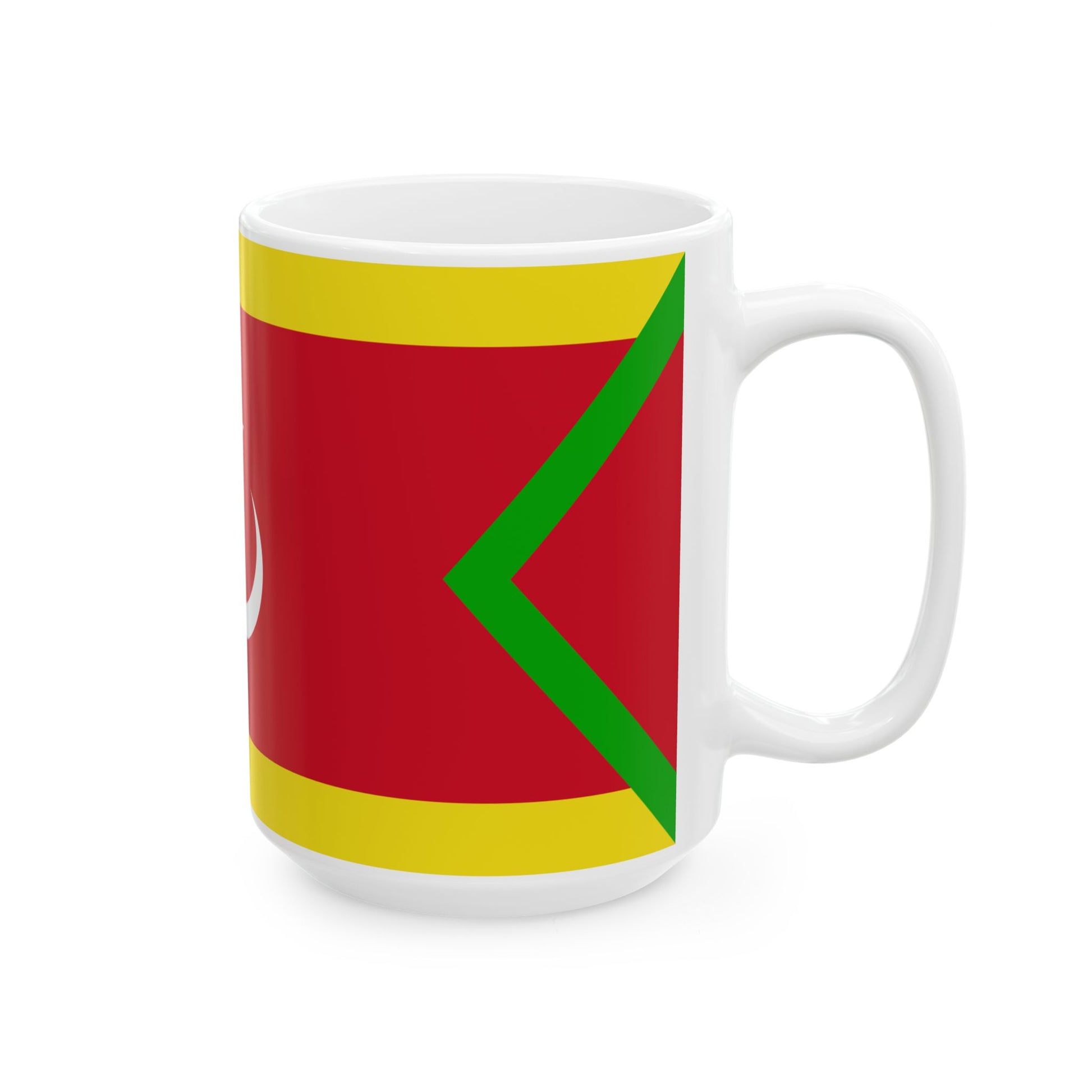 Flag of the Begawan Pehin Tuan Imam (Brunei) White Coffee Mug-Go Mug Yourself