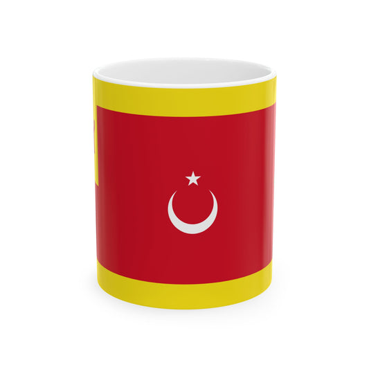 Flag of the Begawan Pehin Udana Khatib (Brunei) White Coffee Mug-11oz-Go Mug Yourself