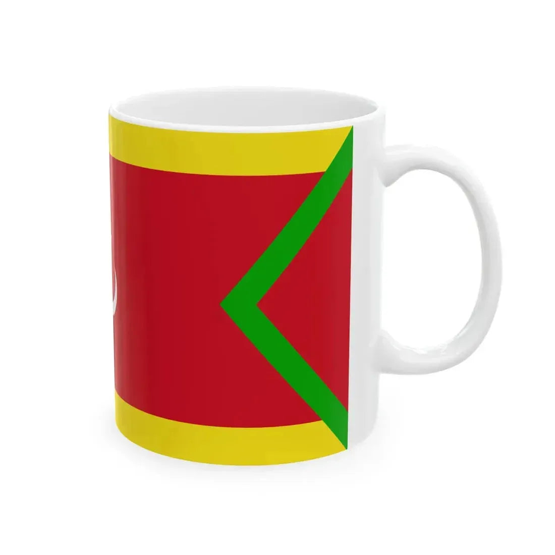 Flag of the Begawan Pehin Udana Khatib (Brunei) White Coffee Mug - Go Mug Yourself