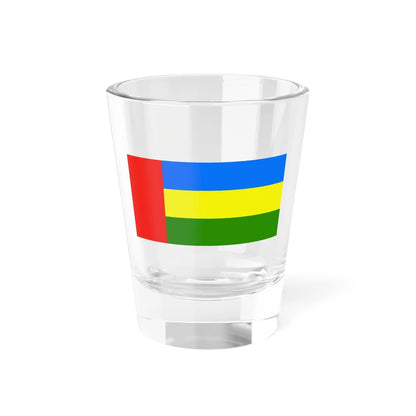 Flag of the Beja Congress (Sudan) Shot Glass 1.5oz 1.5oz - Go Mug Yourself