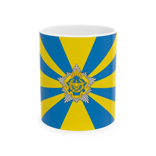Flag of the Belarusian Air Force (Belarus) White Coffee Mug 11oz - Go Mug Yourself