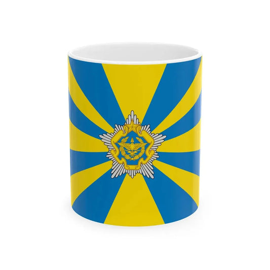 Flag of the Belarusian Air Force (Belarus) White Coffee Mug 11oz - Go Mug Yourself
