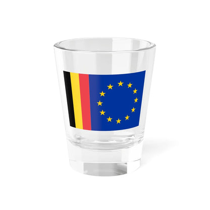 Flag of the Belgo-European Studies Center for Flags (Belgium) Shot Glass 1.5oz 1.5oz - Go Mug Yourself