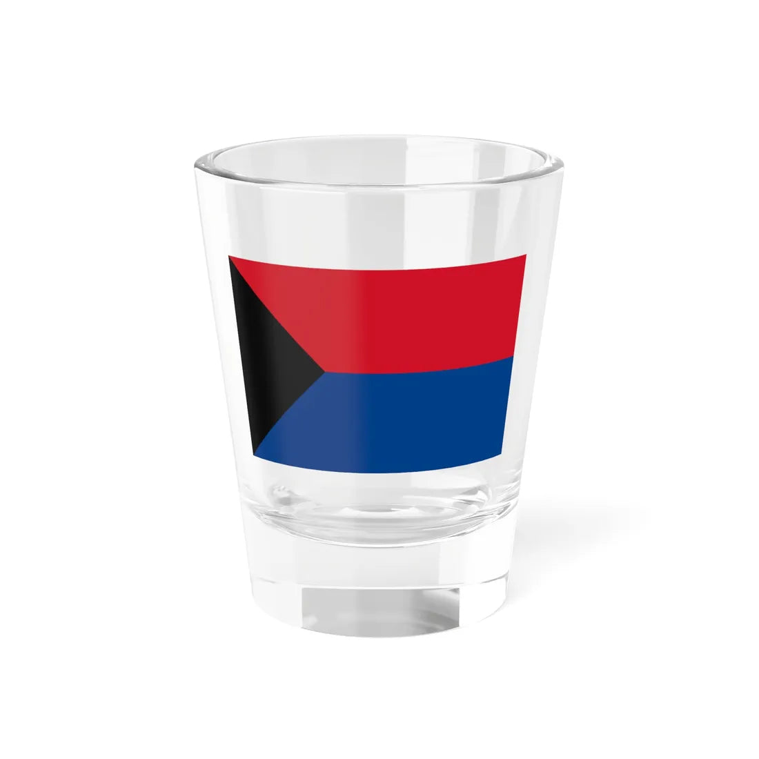Flag of the Belize Peoples Development Movement (Belize) Shot Glass 1.5oz 1.5oz - Go Mug Yourself