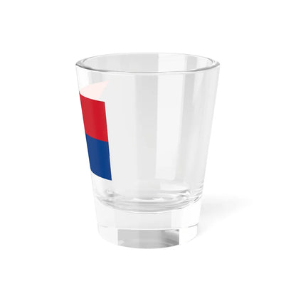 Flag of the Belize Peoples Development Movement (Belize) Shot Glass 1.5oz - Go Mug Yourself