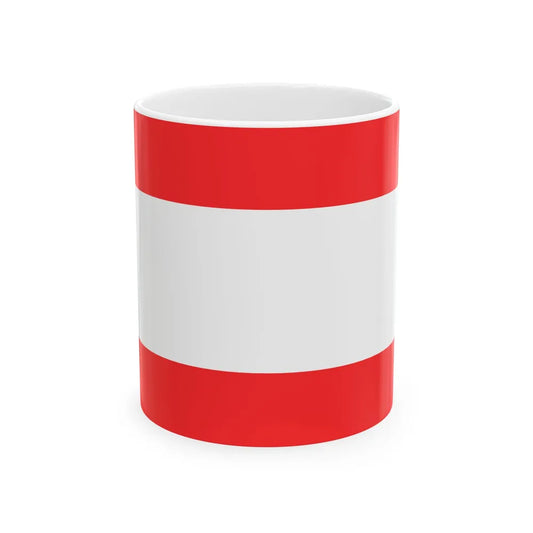 Flag of the Bengal Sultanate (Bangladesh) White Coffee Mug 11oz - Go Mug Yourself
