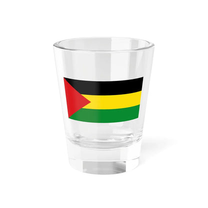 Flag of the Benishangul-Gumuz Region (Ethiopia) Shot Glass 1.5oz 1.5oz - Go Mug Yourself
