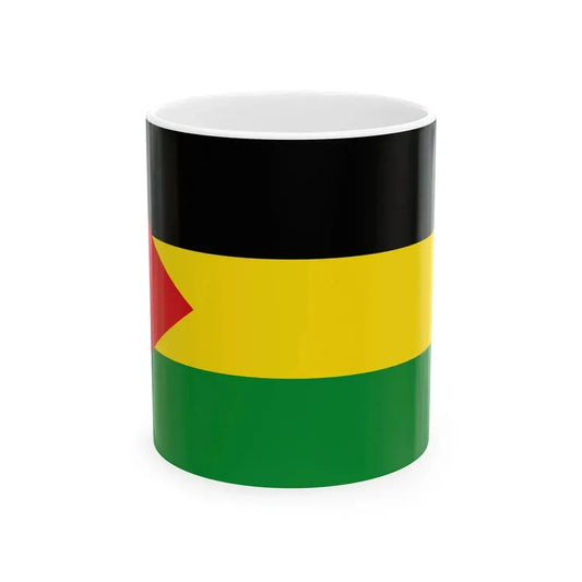 Flag of the Benishangul-Gumuz Region (Ethiopia) White Coffee Mug 11oz - Go Mug Yourself