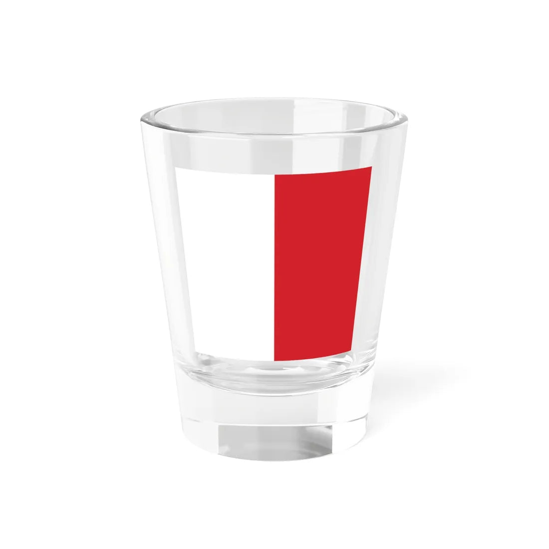 Flag of the Bishop of Sion (Switzerland) Shot Glass 1.5oz 1.5oz - Go Mug Yourself