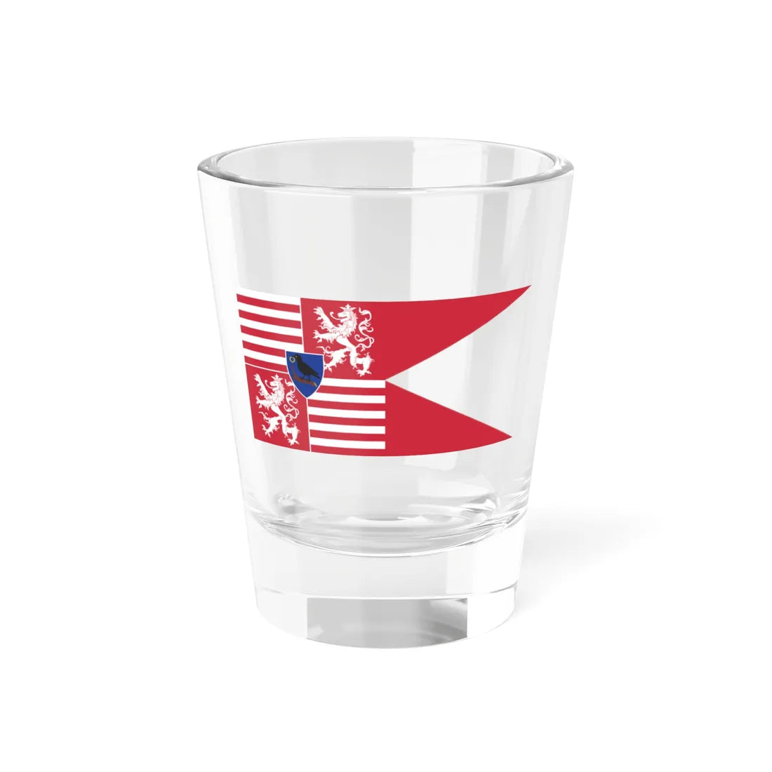 Flag of the Black Army of Hungary (Hungary) Shot Glass 1.5oz 1.5oz - Go Mug Yourself