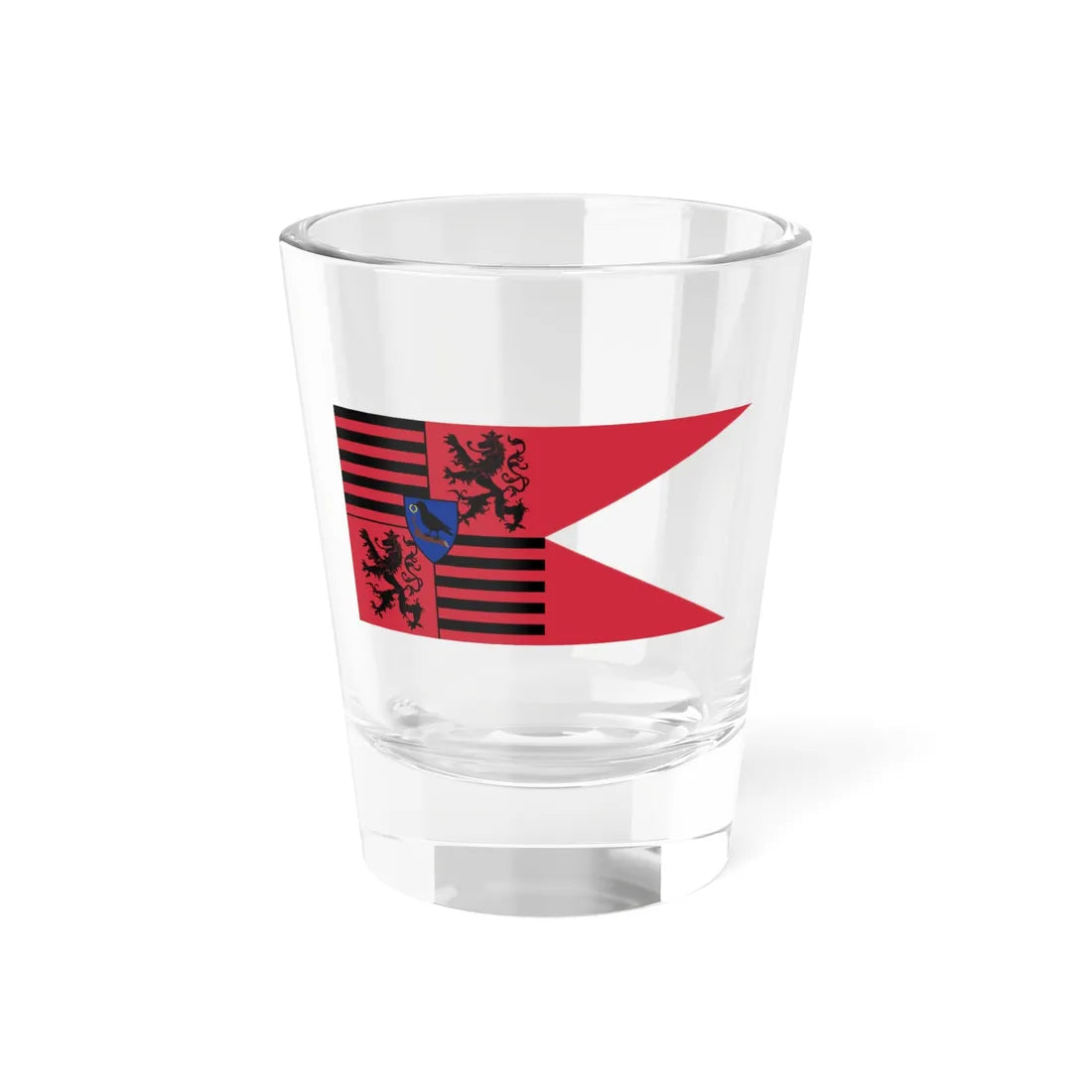 Flag of the Black Army of Hungary variant (Hungary) Shot Glass 1.5oz 1.5oz - Go Mug Yourself
