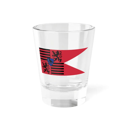 Flag of the Black Army of Hungary variant (Hungary) Shot Glass 1.5oz 1.5oz - Go Mug Yourself