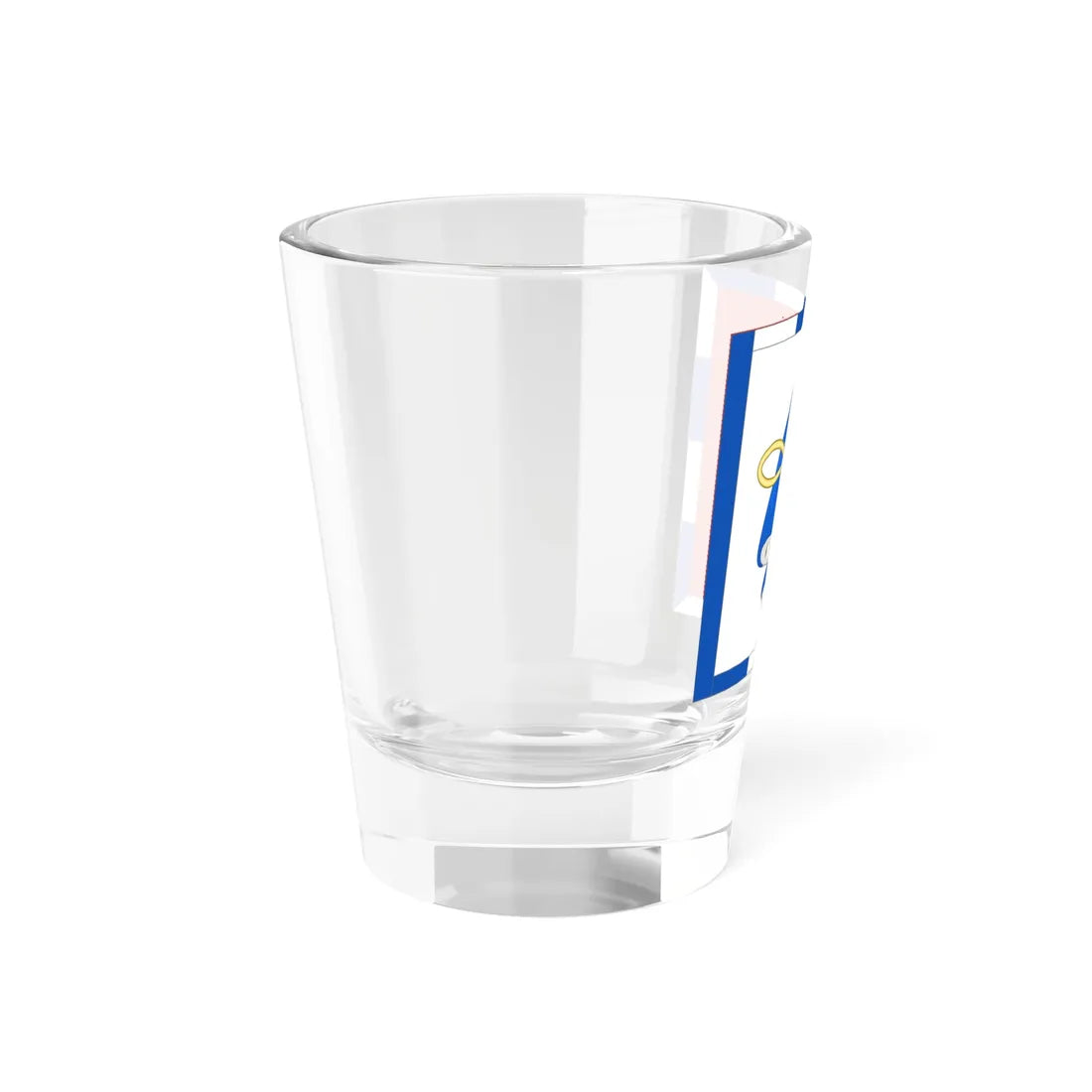 Flag of the Bluemantle Pursuivant of Arms (United Kingdom) Shot Glass 1.5oz - Go Mug Yourself