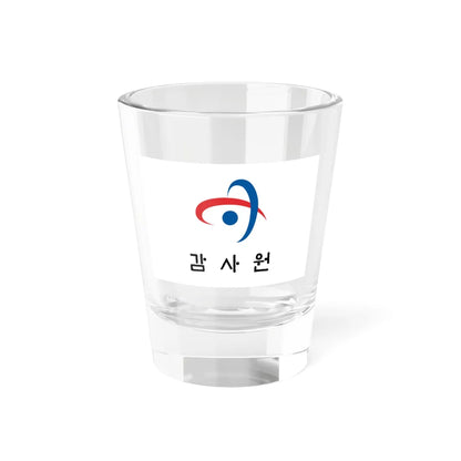 Flag of the Board of Audit and Inspection of the Republic of Korea (Korea) Shot Glass 1.5oz 1.5oz - Go Mug Yourself