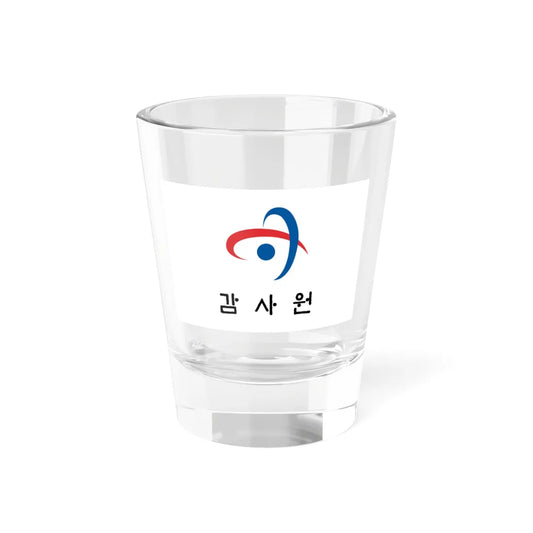 Flag of the Board of Audit and Inspection of the Republic of Korea (Korea) Shot Glass 1.5oz 1.5oz - Go Mug Yourself