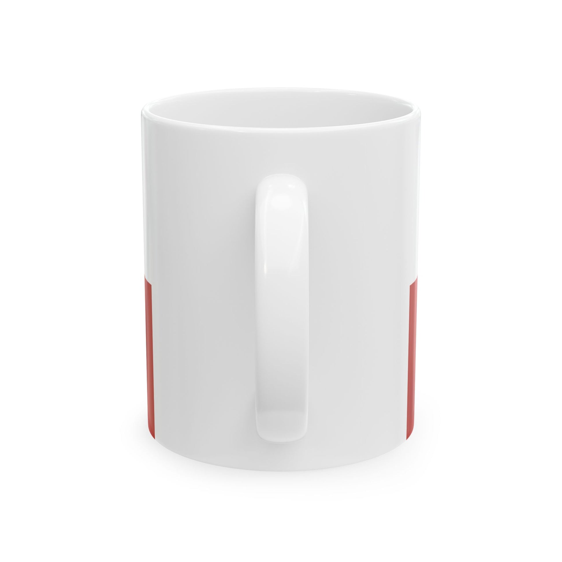 Flag of the Bohemian Coat of Arms (Czech Republic) White Coffee Mug-Go Mug Yourself