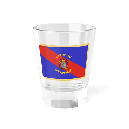 Flag of the Bolivarian Army Venezuela (Venezuela) Shot Glass 1.5oz 1.5oz - Go Mug Yourself
