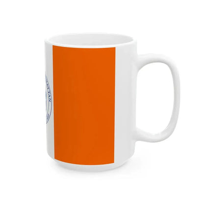 Flag of the Borough of Manhattan (United States) White Coffee Mug - Go Mug Yourself