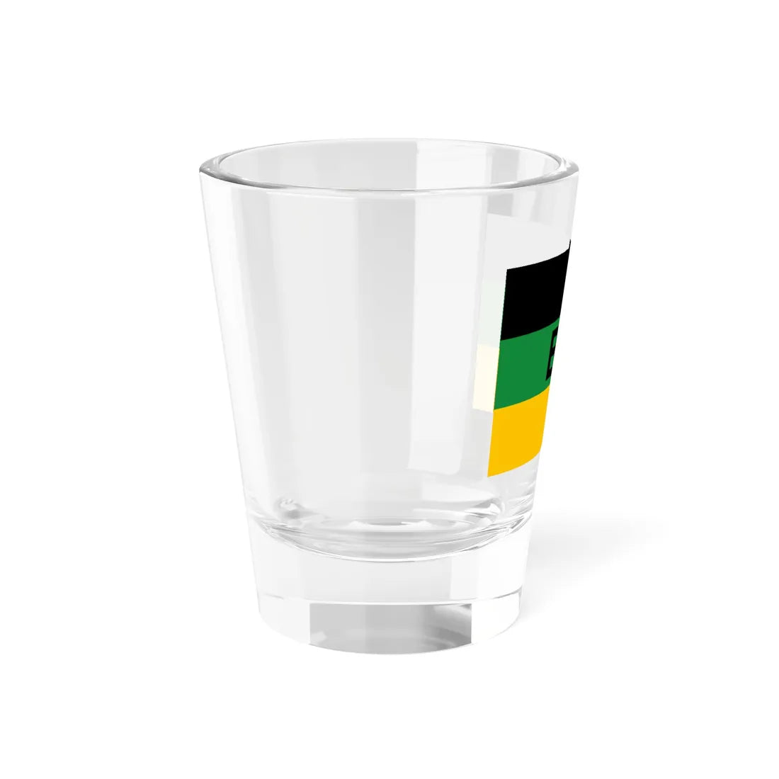 Flag of the Botswana National Front (Botswana) Shot Glass 1.5oz - Go Mug Yourself