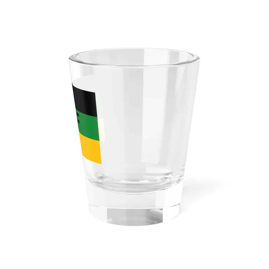 Flag of the Botswana National Front (Botswana) Shot Glass 1.5oz - Go Mug Yourself