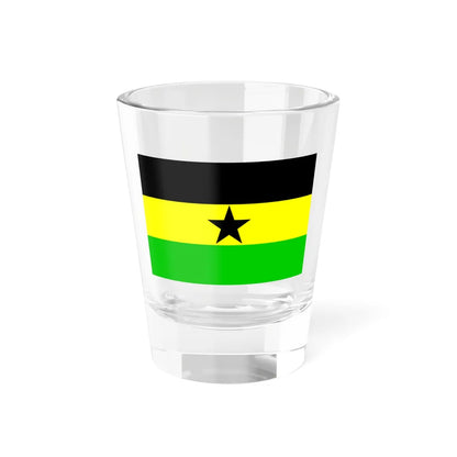 Flag of the Botswana Peoples Party (Botswana) Shot Glass 1.5oz 1.5oz - Go Mug Yourself