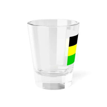 Flag of the Botswana Peoples Party (Botswana) Shot Glass 1.5oz - Go Mug Yourself