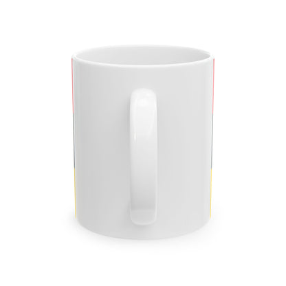 Flag of the Brabantine Revolution (Belgium) White Coffee Mug-Go Mug Yourself