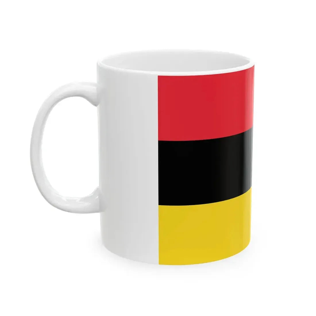Flag of the Brabantine Revolution (Belgium) White Coffee Mug - Go Mug Yourself