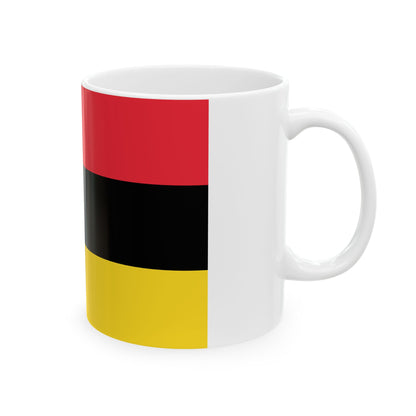 Flag of the Brabantine Revolution (Belgium) White Coffee Mug-Go Mug Yourself