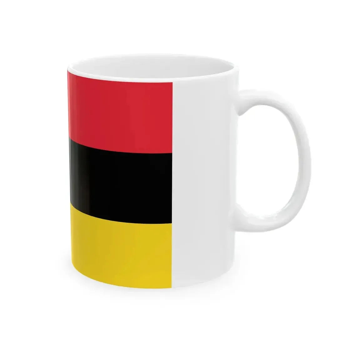 Flag of the Brabantine Revolution (Belgium) White Coffee Mug - Go Mug Yourself
