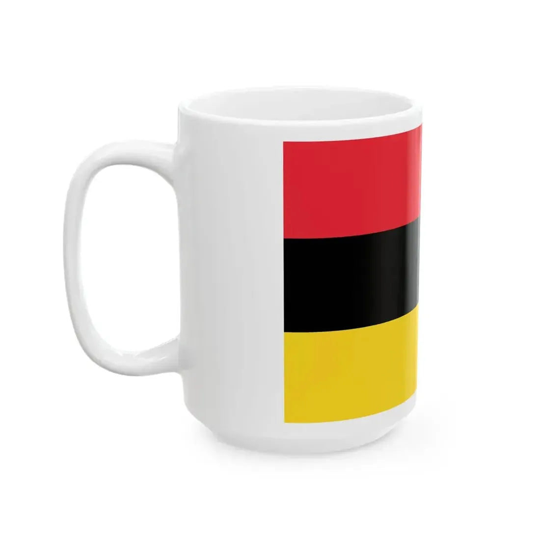Flag of the Brabantine Revolution (Belgium) White Coffee Mug - Go Mug Yourself